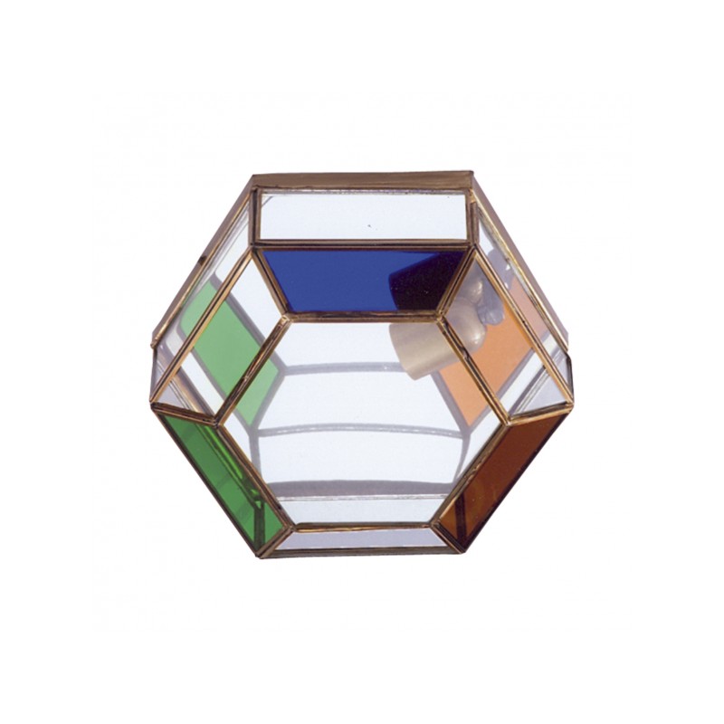 Plafón Granadino Colores Fabrilamp